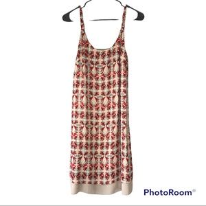 CAbi Batik Print Slip Dress Size XS
